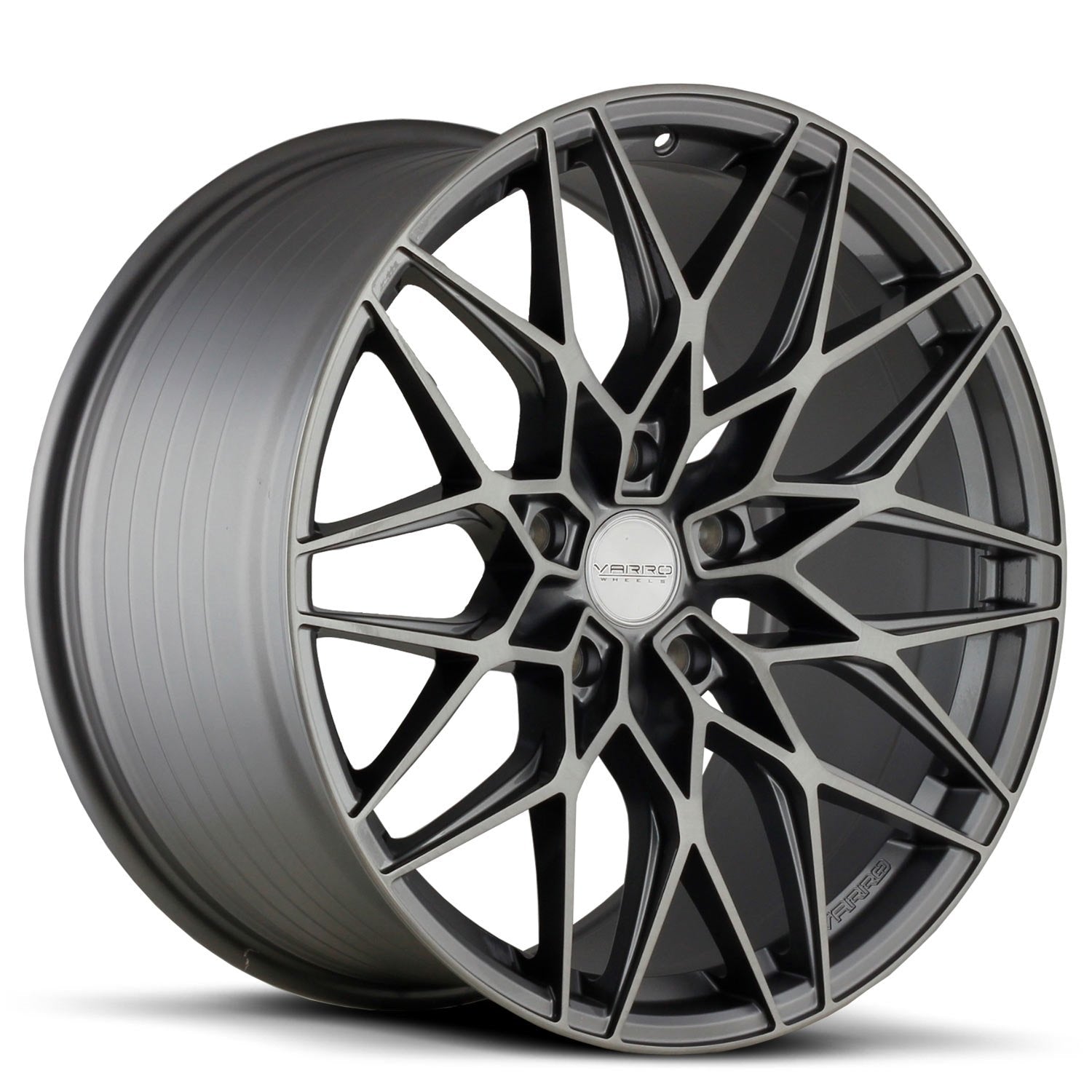 Varro Rim Varro VD42X | Gloss Titanium | Mesh Design – unleashedwheels