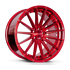 Element EL15 Brushed Candy Red W/Black Rivets