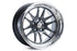 Cosmis Racing XT206R Gunmetal w/ Machined Lip