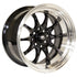 MST MT11 Black w/ Machine Lip