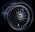 JNC 004 Gloss Black w/ Gold Rivets