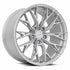 MRR GF5 Silver Machine Face fit Corvette C8
