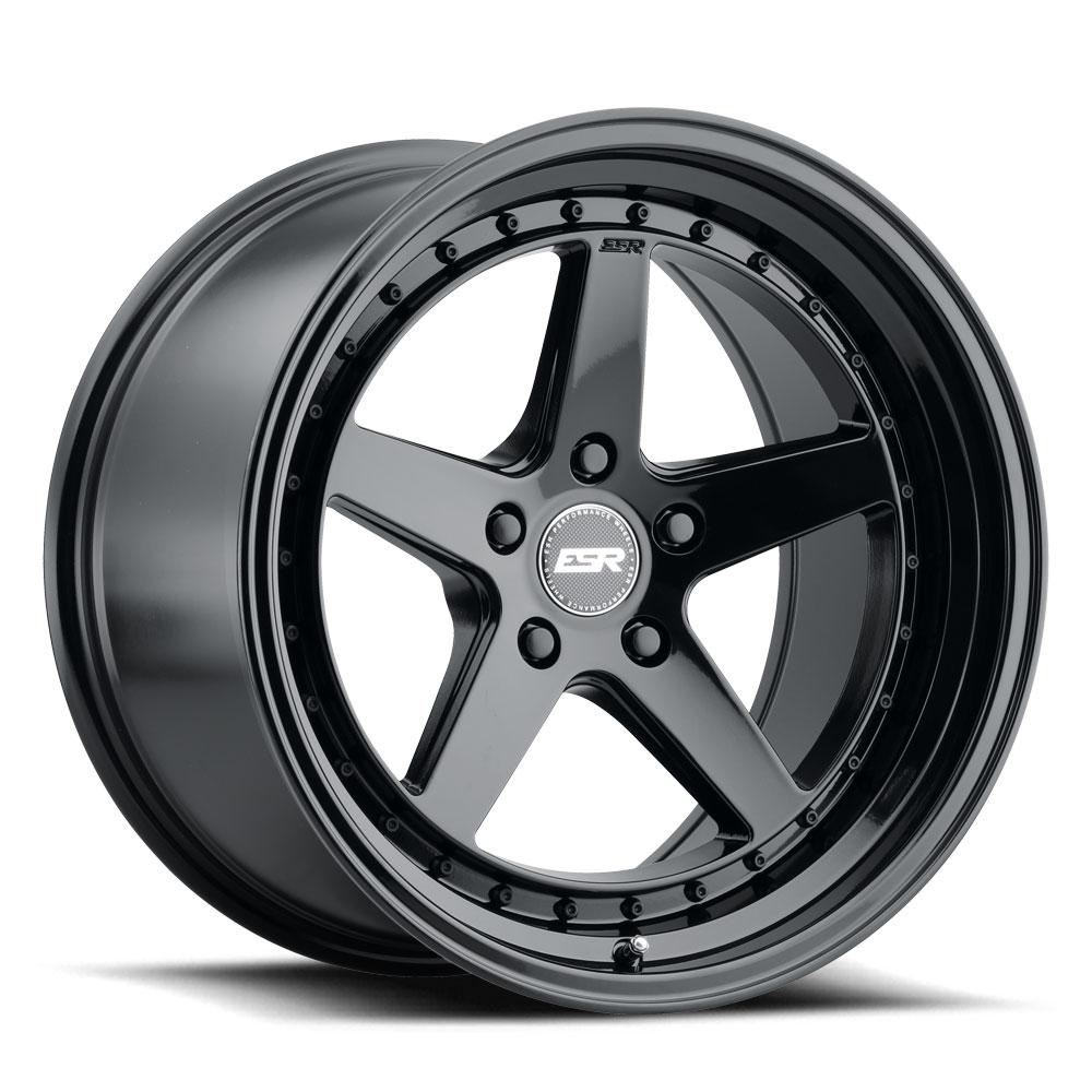 ESR CS5 | Gloss Black | 5 Spoke Design | – unleashedwheels