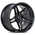 Ferrada CM1 Matte Black W/ Gloss Black Lip